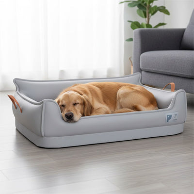Canapé pour chien coloris gris