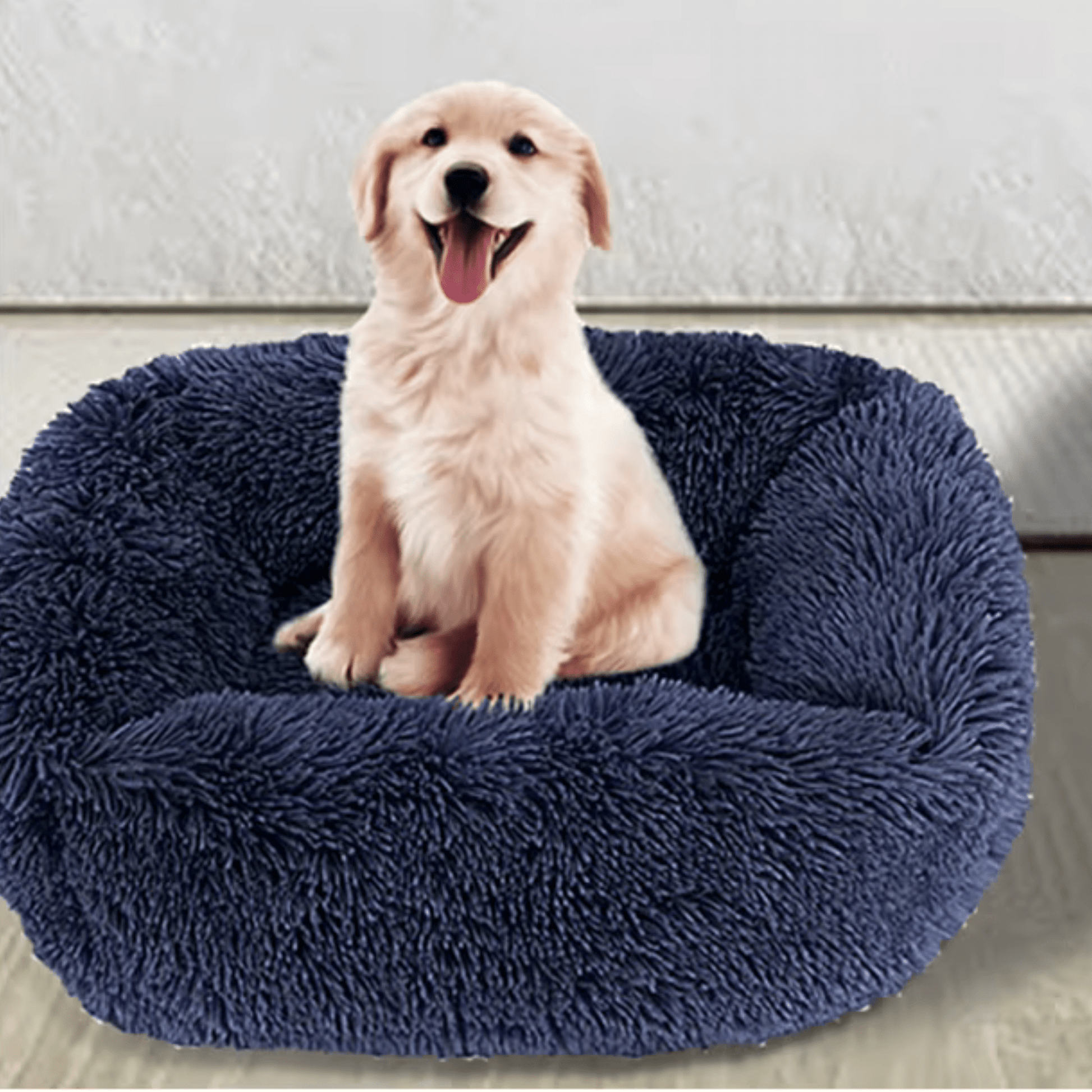 coussin chien avec chiot