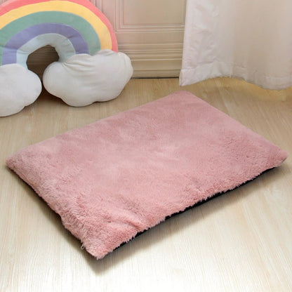 coussin chien rose