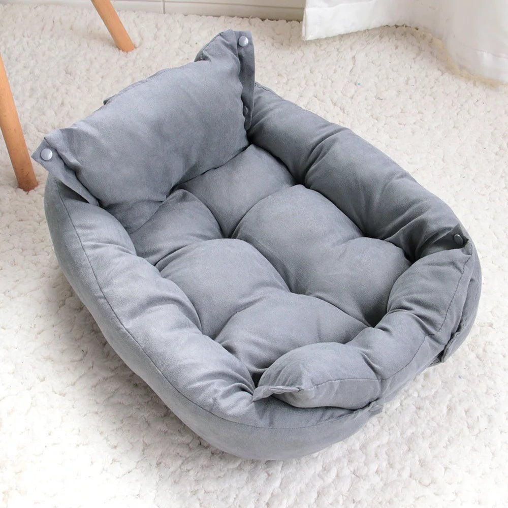 Coussin chien Ultra confortable gris