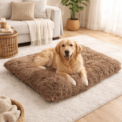 Coussin pour chien avec golden retriever
