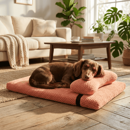 Lit pour chien moelleux à mémoire de forme - Royal toutou