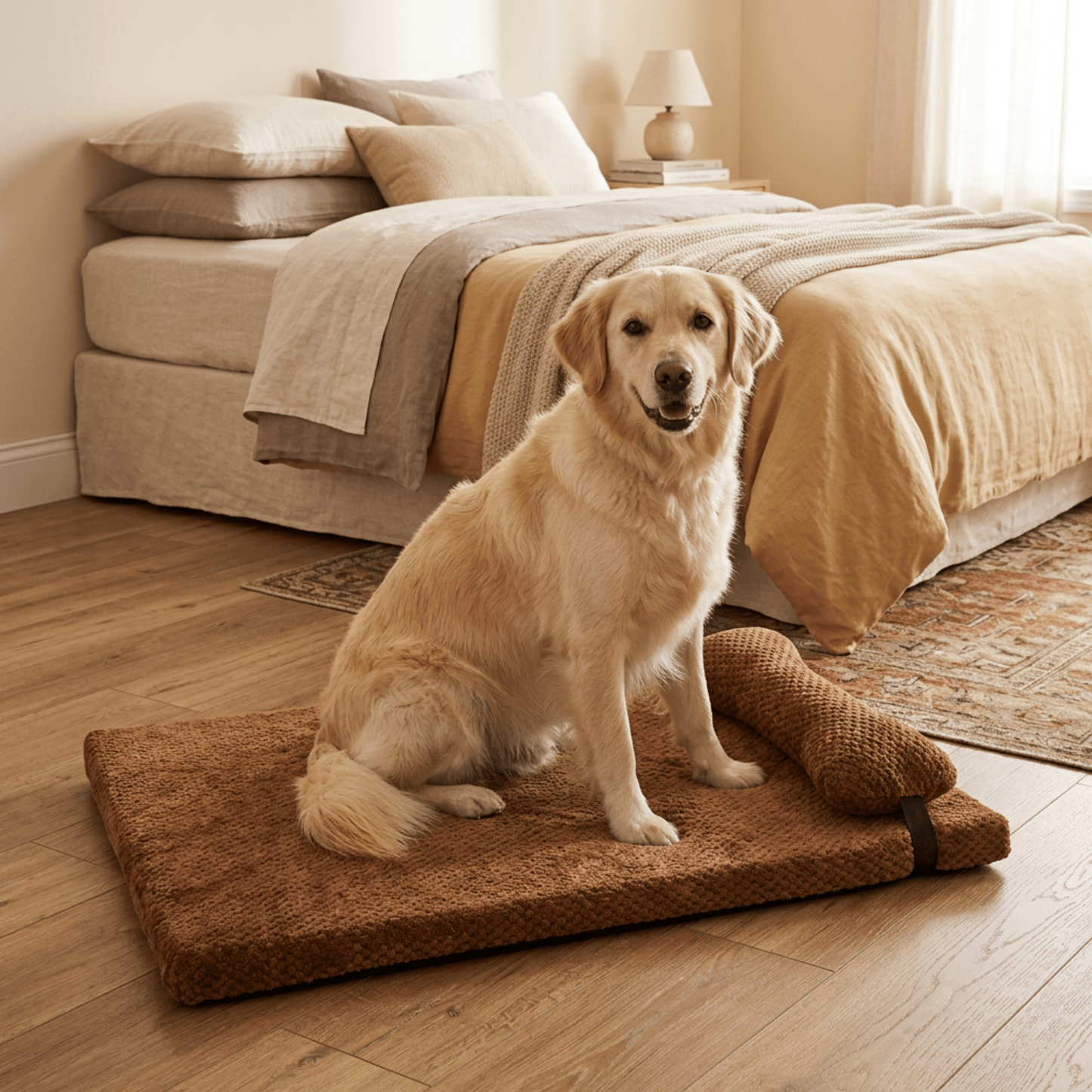 Lit pour chien moelleux à mémoire de forme - Royal toutou