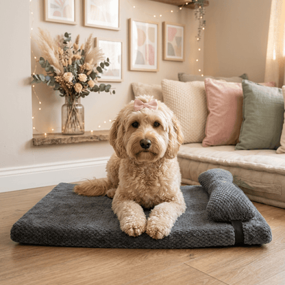 Lit pour chien moelleux à mémoire de forme - Royal toutou