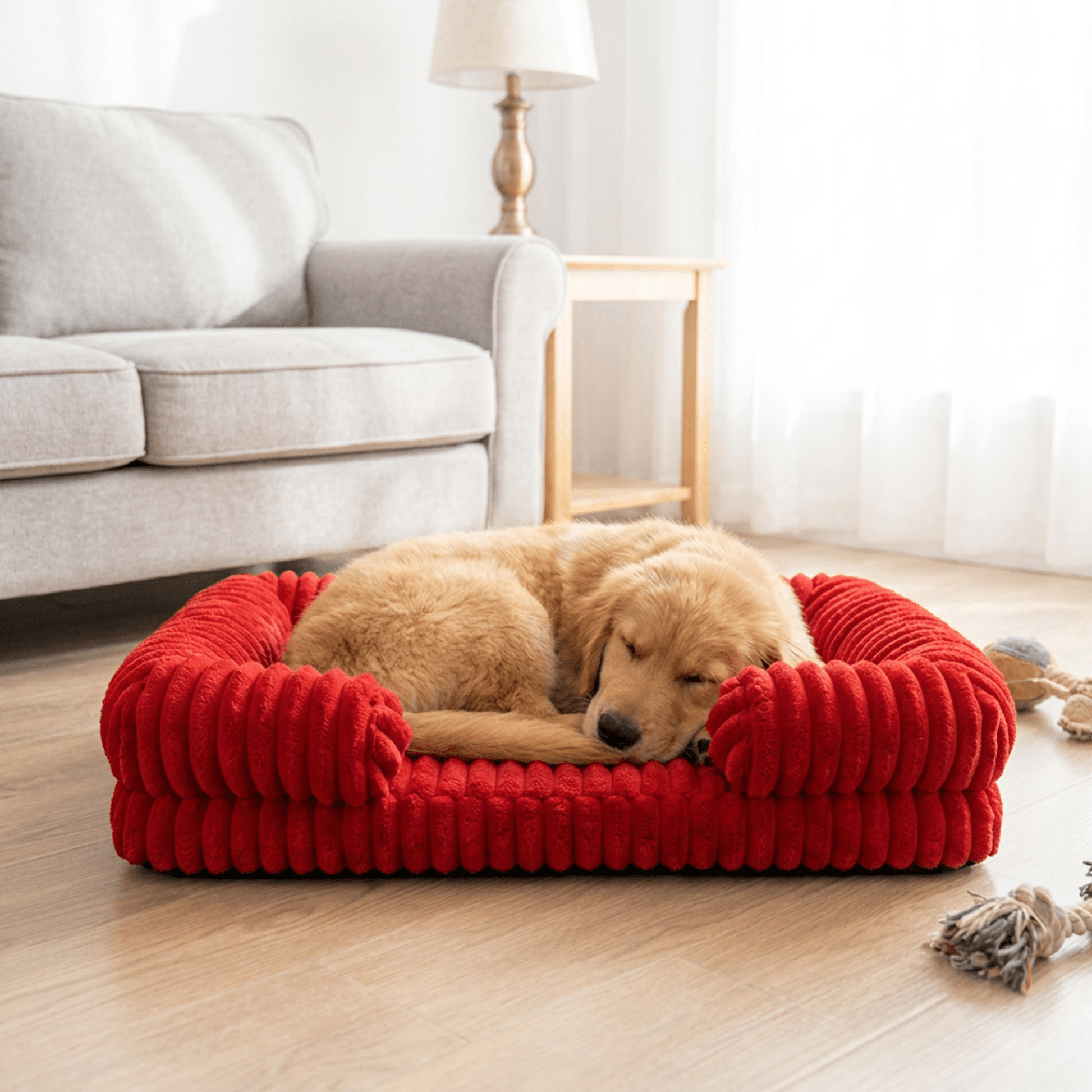Lit pour chien xxl orthopédique à mémoire de forme - Royal Toutou