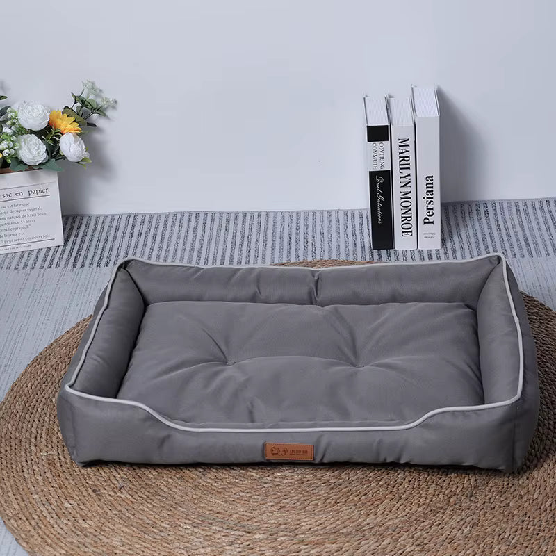 Panier chien coloris gris