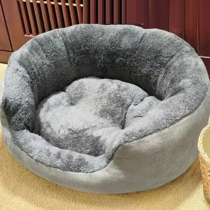 Panier pour chien coloris gris