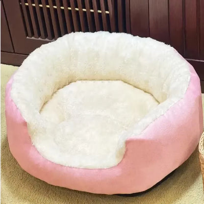 Panier pour chien coloris rose